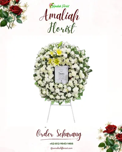 Krans Bunga Duka Cita tamalanrea